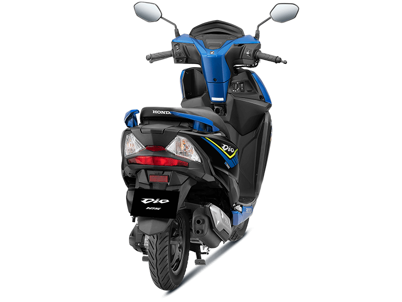 Dio blue colour discount scooty